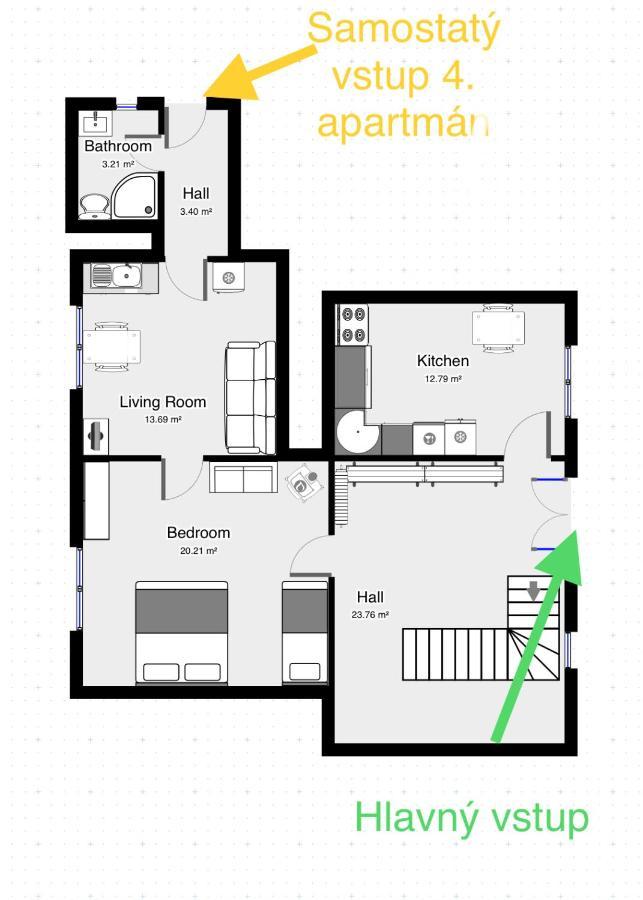 U Deda A Starkej Cierny Balog Ngoại thất bức ảnh